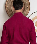 Waffle Kimono Spa Bathrobe for Men -  Absorbent, Lightweight From Lotus Linen