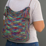 Back to School Backpack Knitting Pattern from Darn Good Yarn