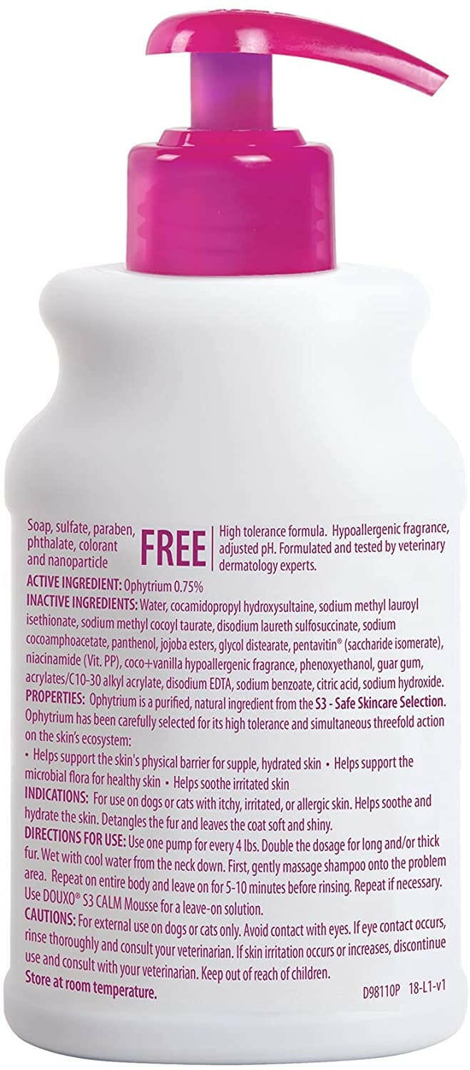 Douxo S3 Calm Soothing Shampoo for Itchy & Irritated Skin from HardyPaw