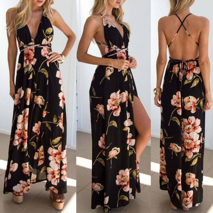 Backless Long Summer Dress From Kawaii Stop