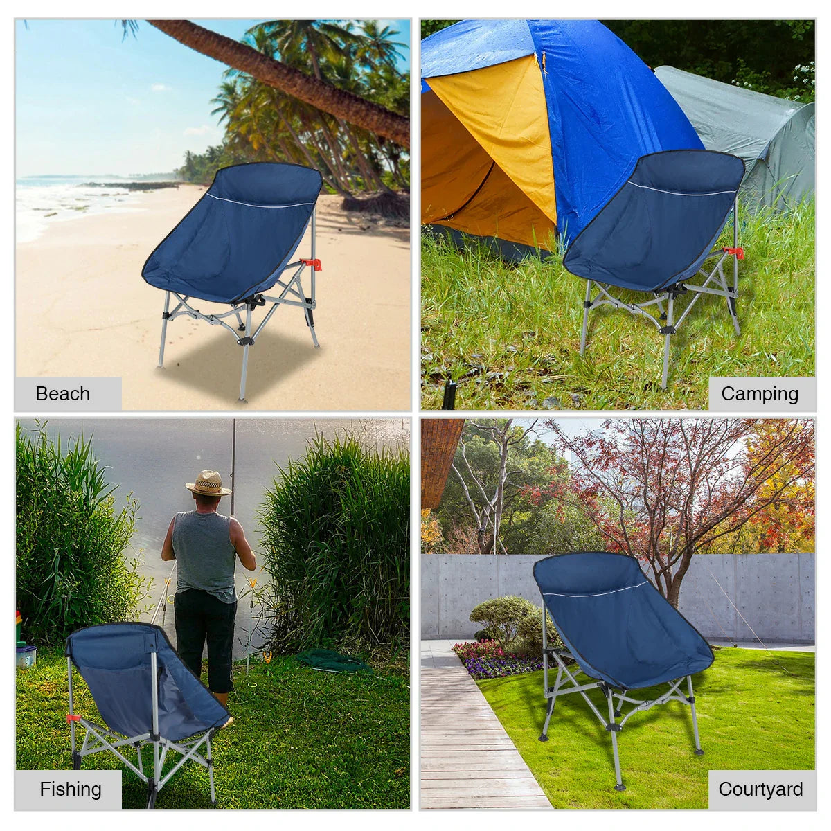Portable Compact Backpacking Chair From Redcamp