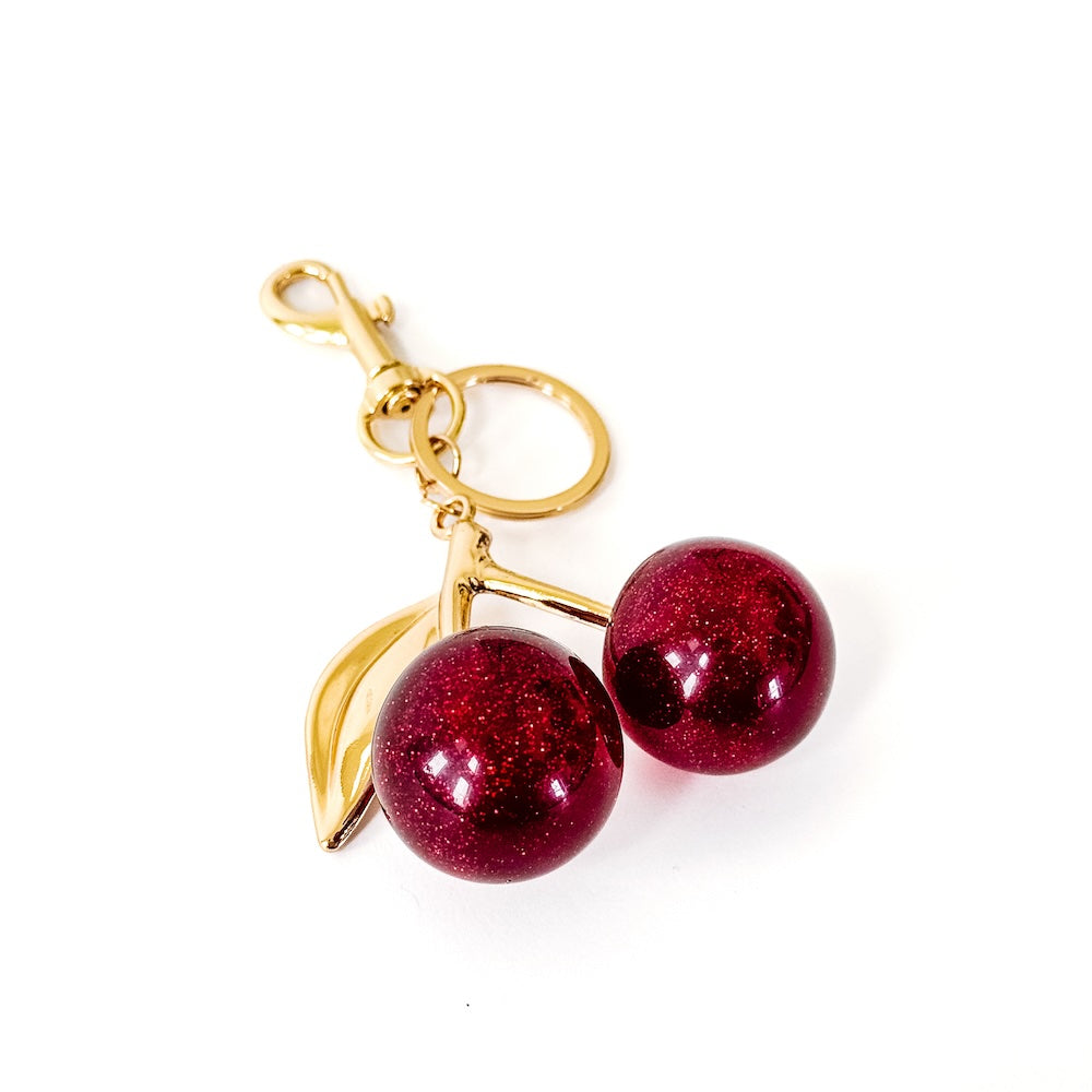 Cherry Bag Charm from Pretty Simple
