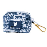 Frenchie Poo Bag Holder - Toile- Blue from Frenchie Bulldog