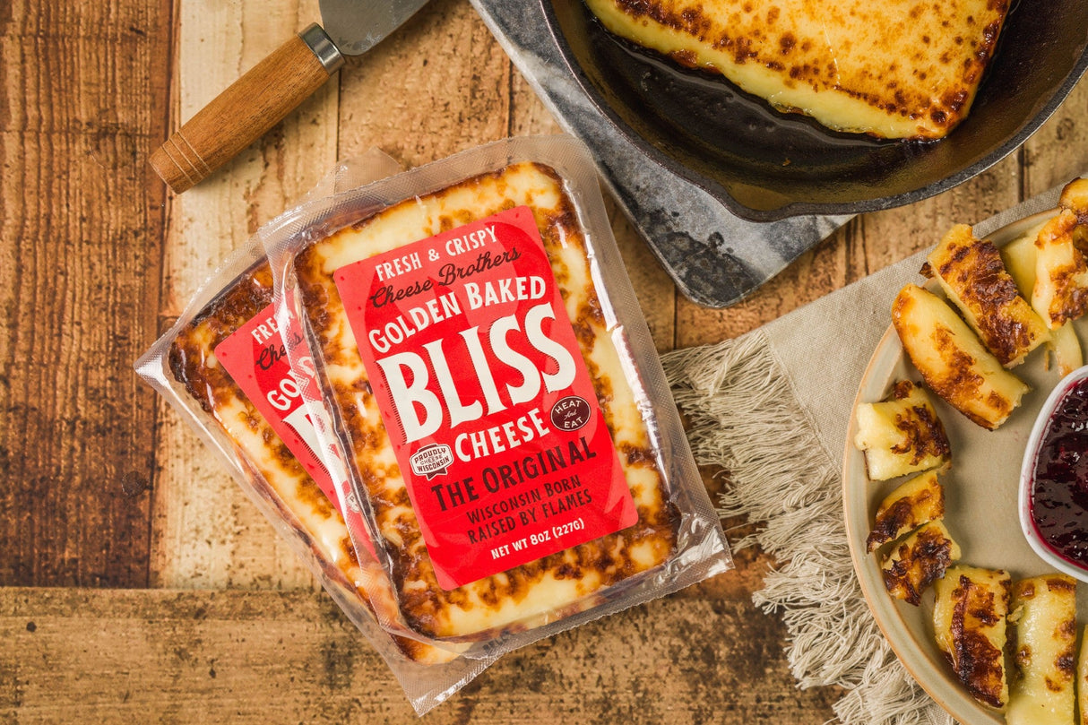 Golden Baked Bliss Cheese from Cheese Brothers, Inc.