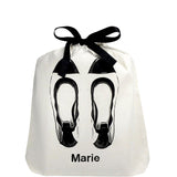 Ballet Flats Shoe Bag, Cream From Bag-all