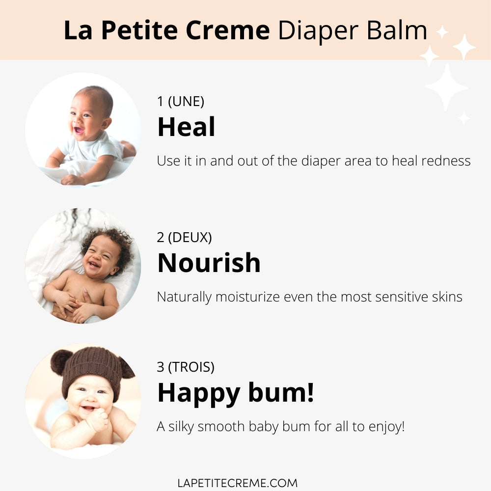 Organic French Diaper Cream - 1 oz from La Petite Creme