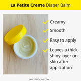 Organic French Diaper Cream - 1 oz from La Petite Creme