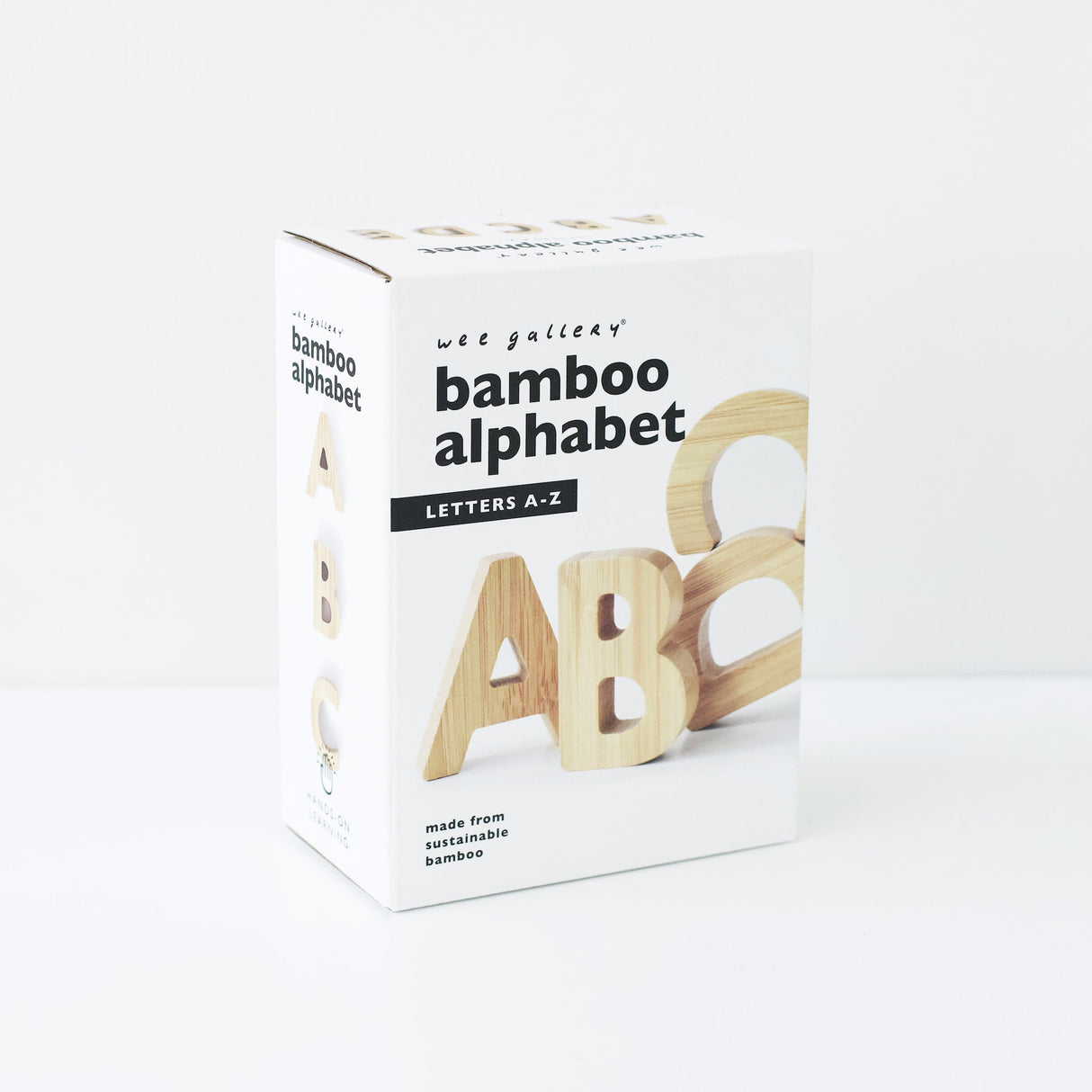 Bamboo Alphabet From Wee Gallery