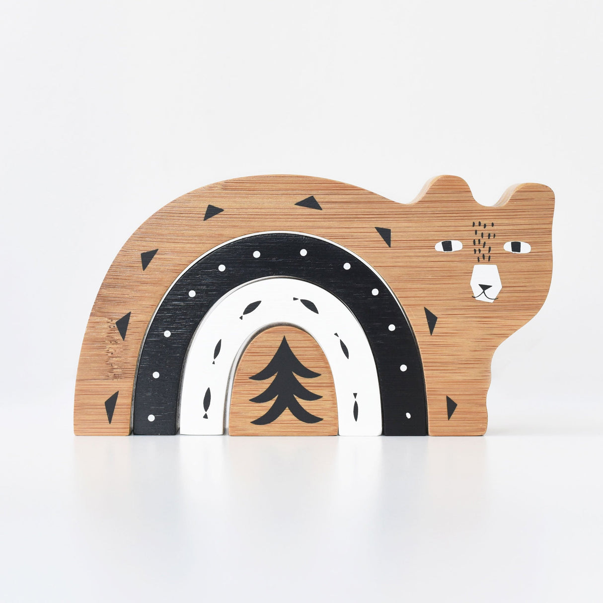 Bamboo Nesting Bear From Wee Gallery
