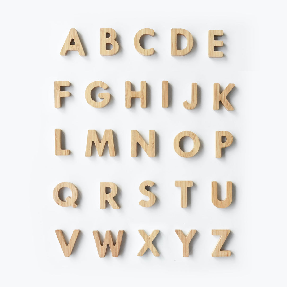 Bamboo Alphabet From Wee Gallery