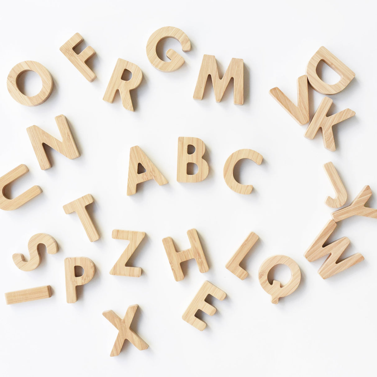 Bamboo Alphabet From Wee Gallery