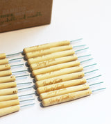 Reusable Bamboo Interdental Brush / Flossers. Part Compostable and Biodegradable. 0.7 mm & 1.0mm (20 pack) from Lucky Teeth