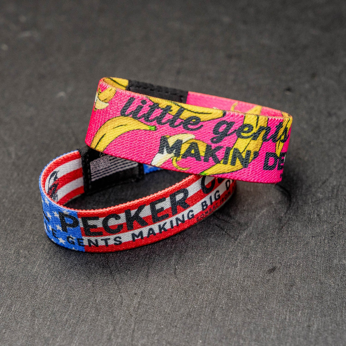 Reversible Elastic Wristband Bracelet from Combat Iron Apparel