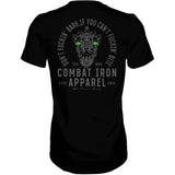 Don't Fuckin' Bark If You Can't Fuckin' Bite Men's T-Shirt From Combat Iron Apparel