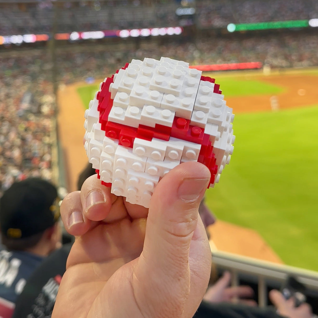 Life-Sized Baseball from Bricker Builds