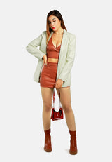 Basic Button Down Blazer from London Rag International