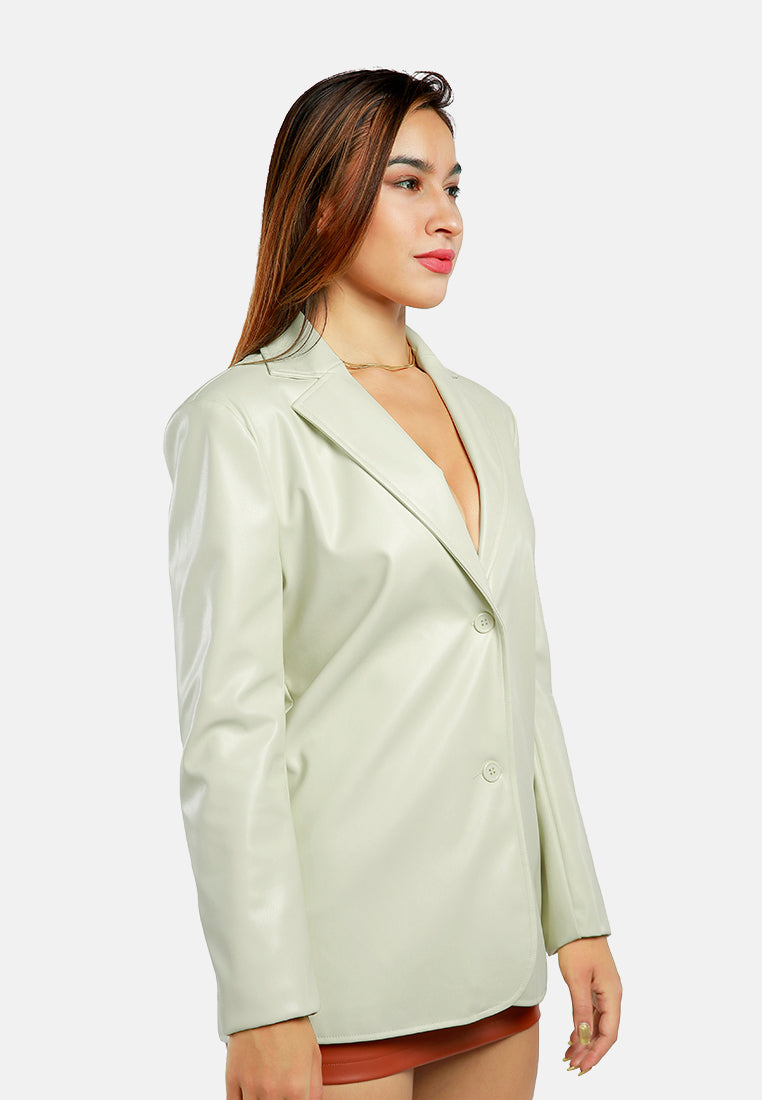 Basic Button Down Blazer from London Rag International