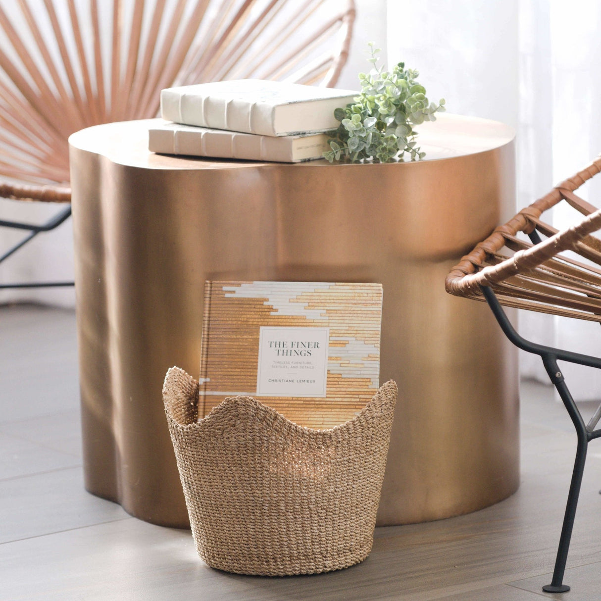 Natural Scallop Basket - Planter Basket |From  LIKHÂ