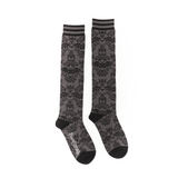 Bat Damask Knee High Socks from FootClothes