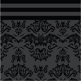 Bat Damask Knee High Socks from FootClothes