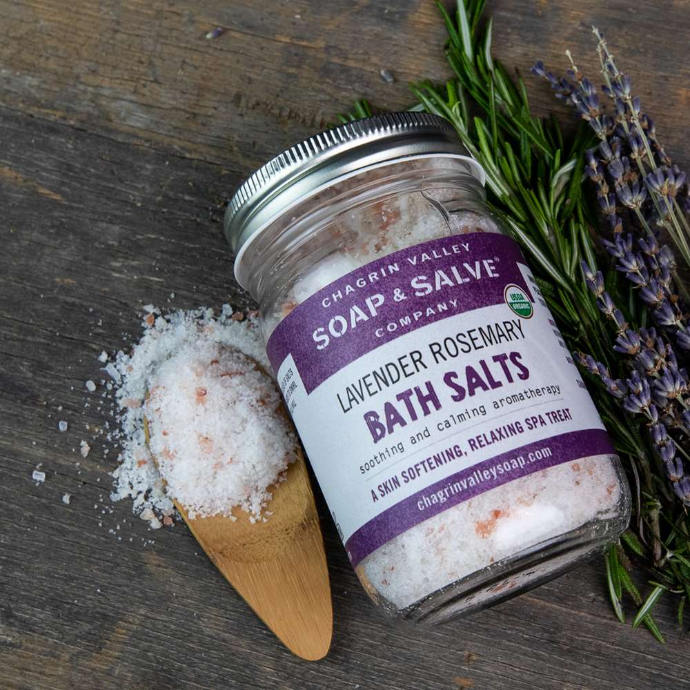 Bath Salt: Lavender Rosemary from Chagrin Valley Soap & Salve