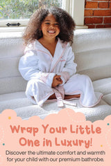 Premier Plush Bathrobe for Kids From Lotus Linen