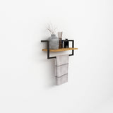 Bathroom Shelf and Towel Holder from VITAHOME DESIGN LLC