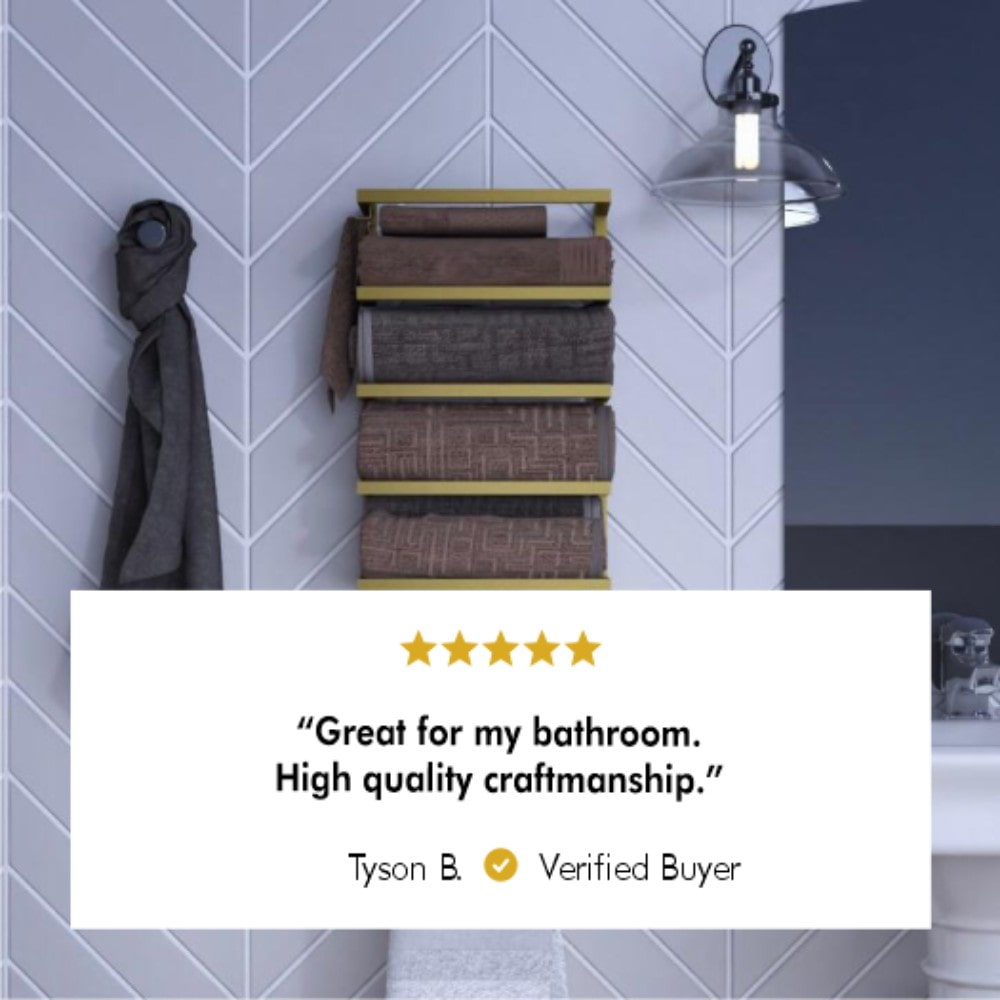 Bath Towel Rack from VITAHOME DESIGN LLC