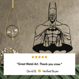 Metal Batman Decor from VITAHOME DESIGN LLC