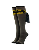 Batman Logo Symbol DC Comics Knee High Socks With Cape From Your Favorite T Shirts