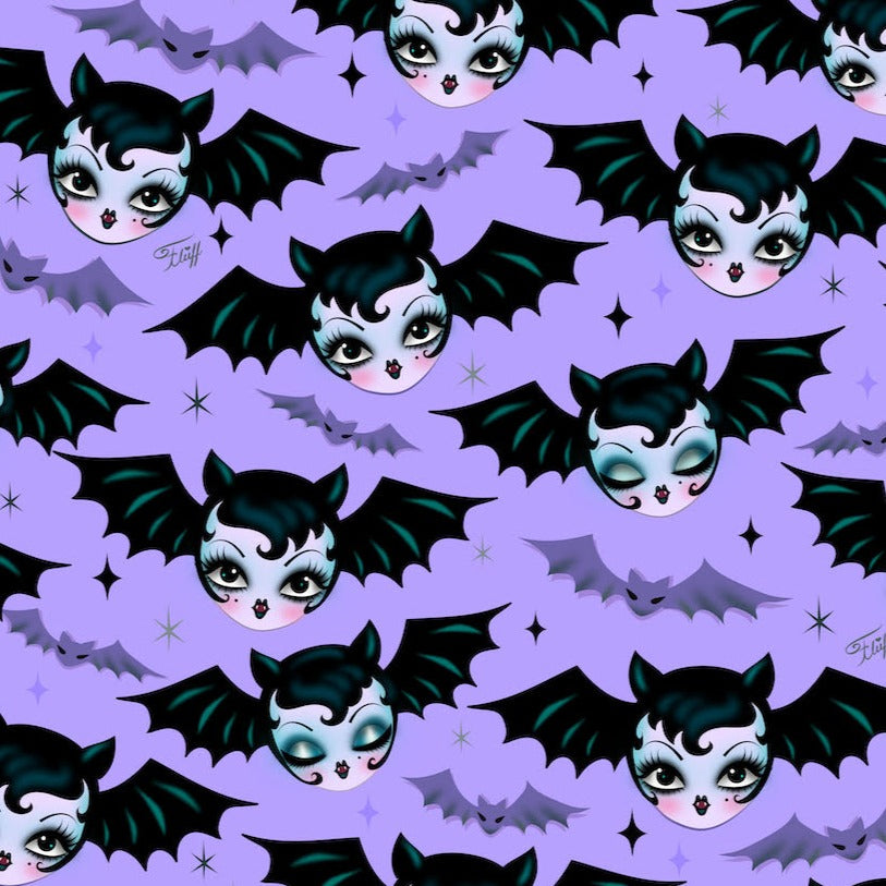 Battylicious Leggings by Miss Fluff x Lipstick & Chrome PURPLE From Quirks!