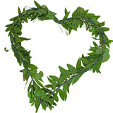 Bay Leaf Hanging Heart Wreath from Lee Display