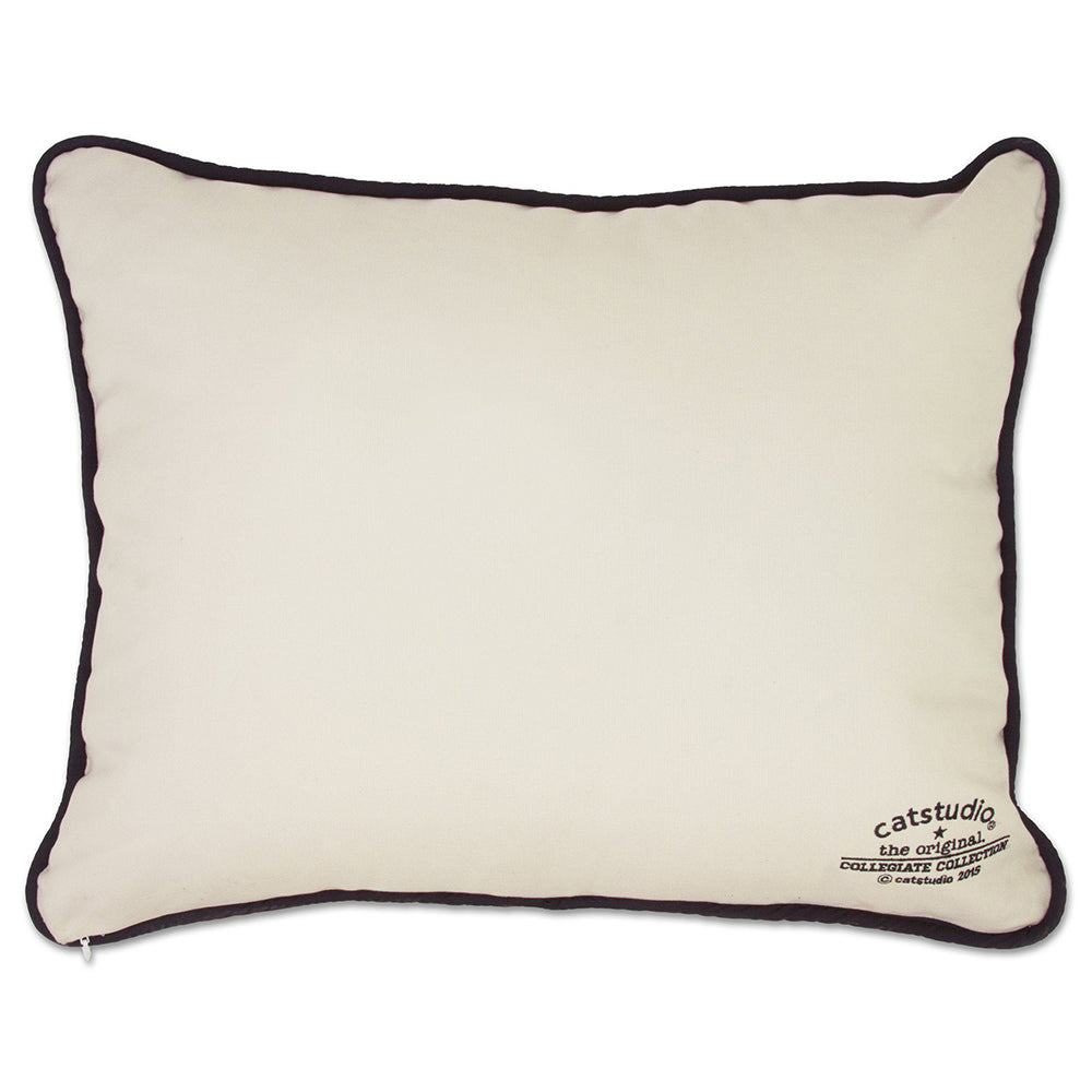 Baylor University Collegiate Embroidered Pillow by Cat Studio from Quirks!