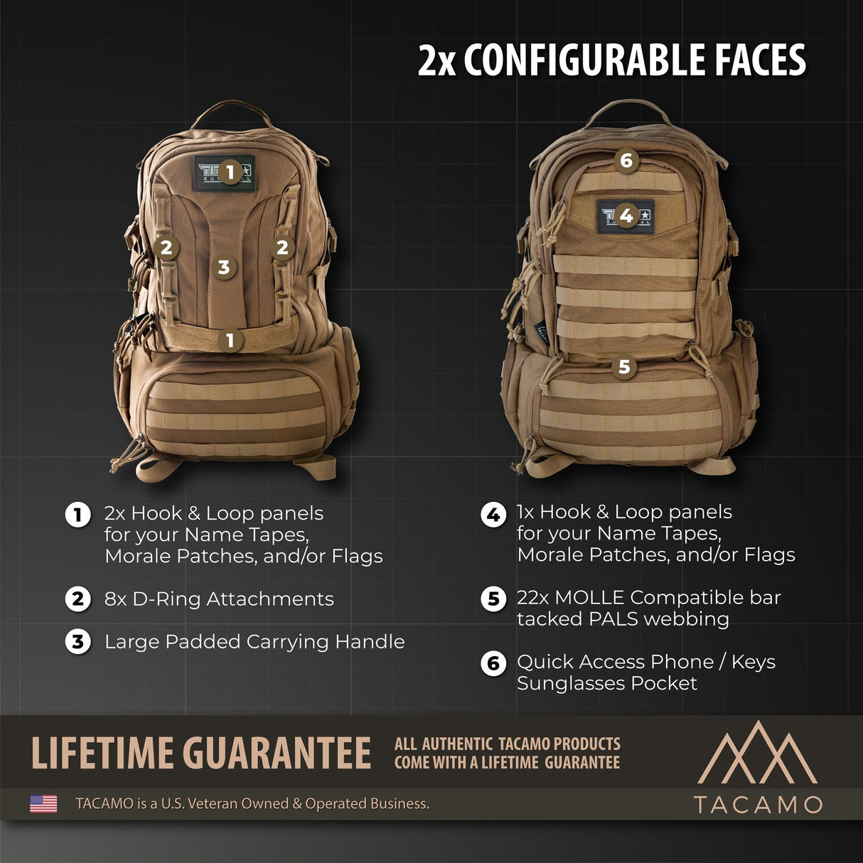 BC50 50L 72-Hour Tactical Backpack from TITAN Survival