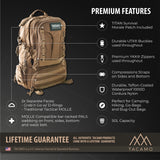 BC50 50L 72-Hour Tactical Backpack from TITAN Survival