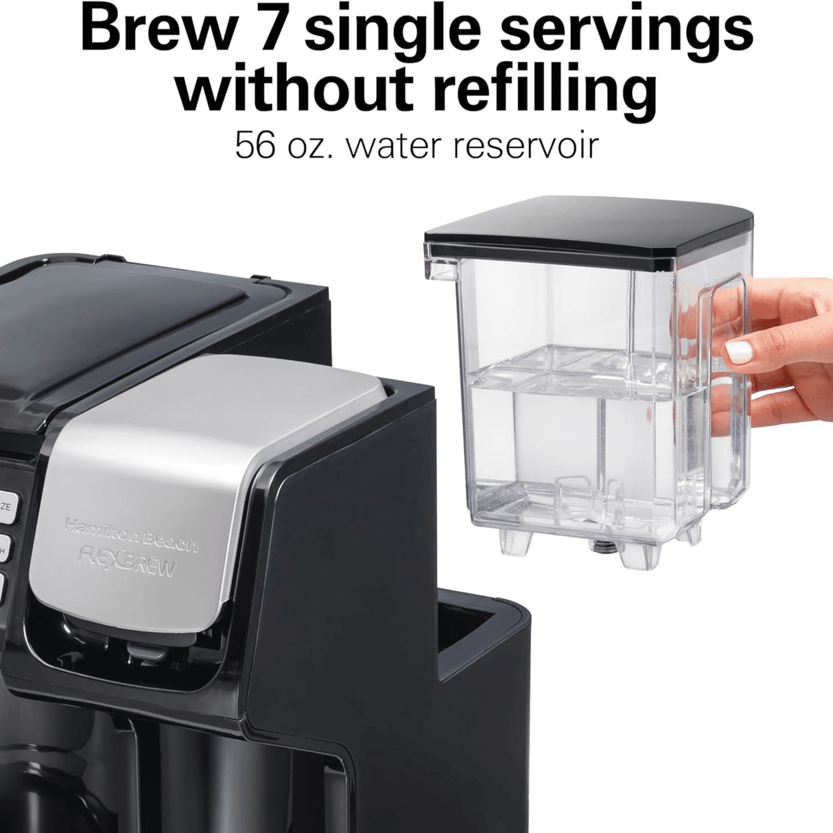 Hamilton Beach FlexBrew Trio K-Cup/12-Cup/Single Serve Coffee Maker from Jupiter Gear Home