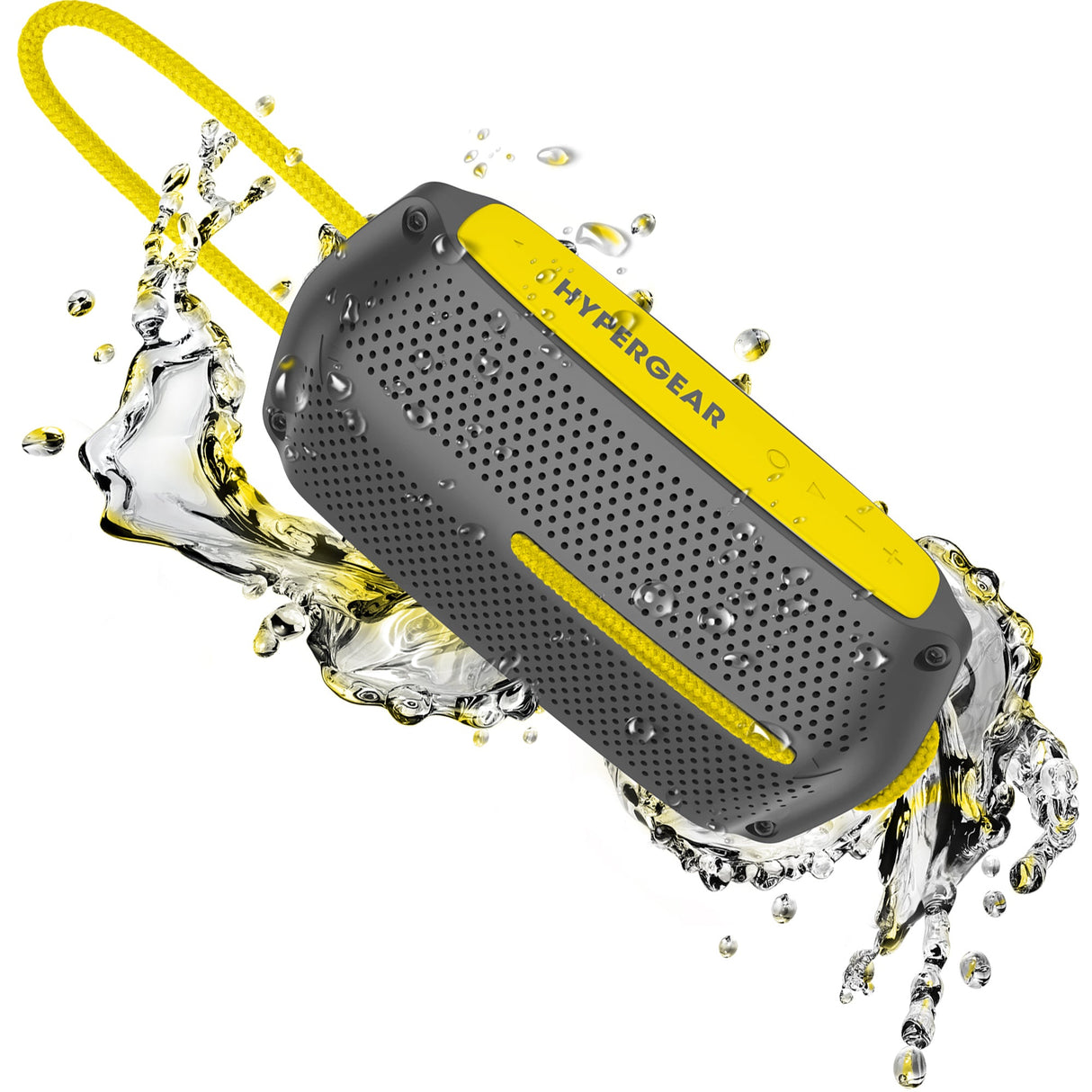 HyperGear Wave Water Resistant Wireless Speaker with Extended Battery Life (WATER-PRNT) from Jupiter Gear