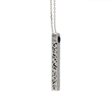 Created Sapphire Fashion Pendants .34ct Sterling Silver from Bids.com