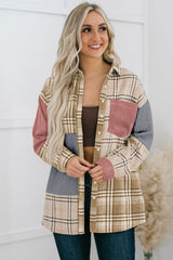 Autumnal Plaid and Corduroy Jacket from MsDressly