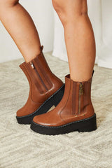 Forever Link Side Zip Platform Boots from My Pampered Life Seattle