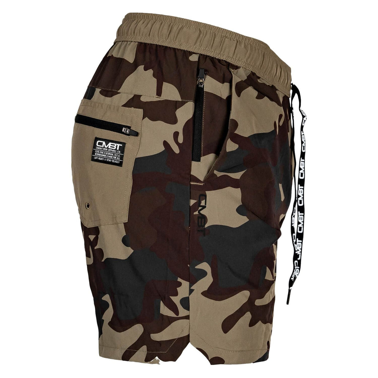 Men's Hybrid Athletic Shorts | 5.5" Inseam from Combat Iron Apparel
