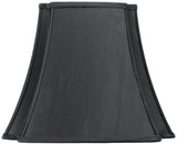 Black with Gold 16"W x 13"H Liner Lampshade From LampsUSA