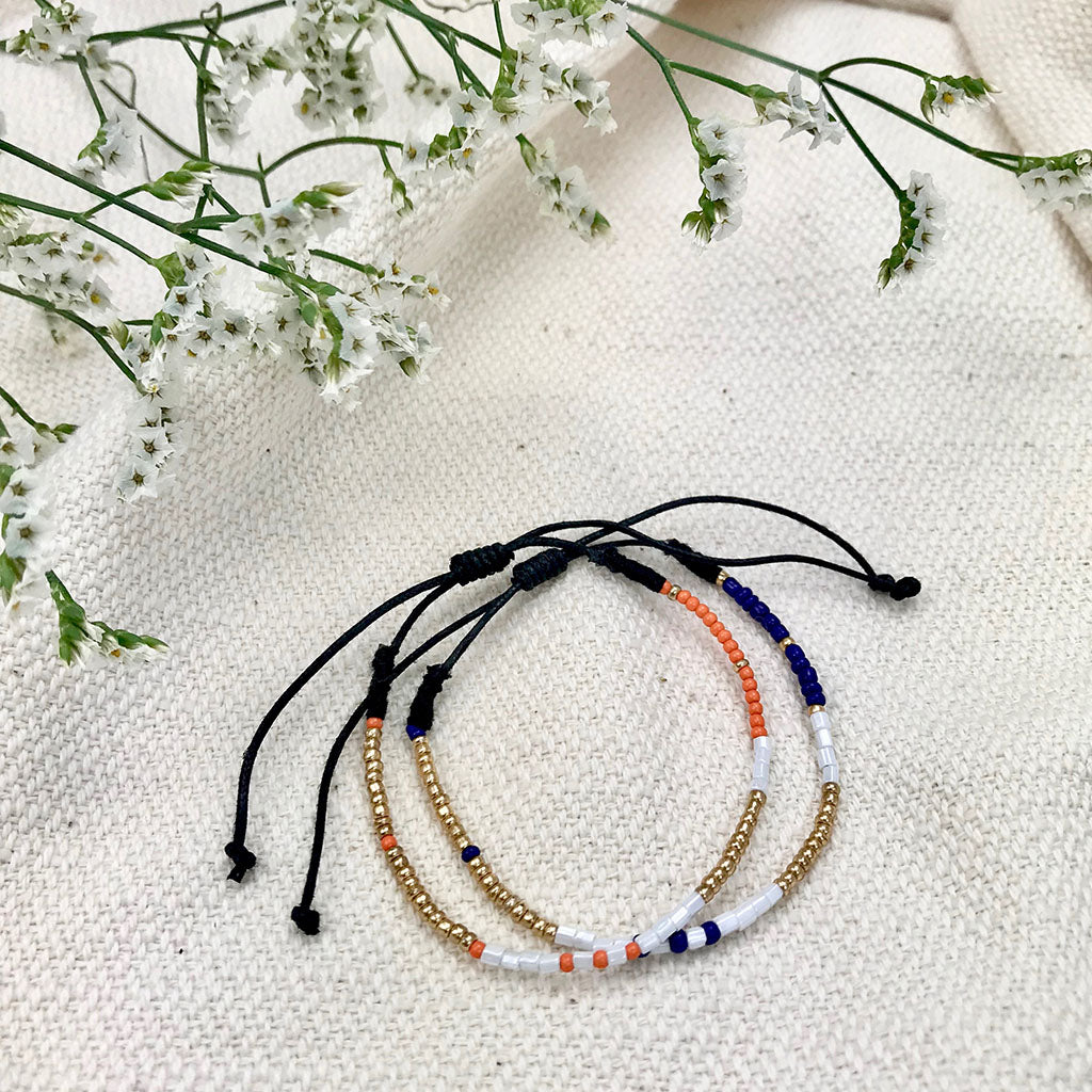 Dori Beaded Bracelets from SLATE + SALT