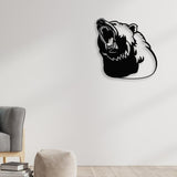Bear Silhouette Metal Wall Art from VITAHOME DESIGN LLC