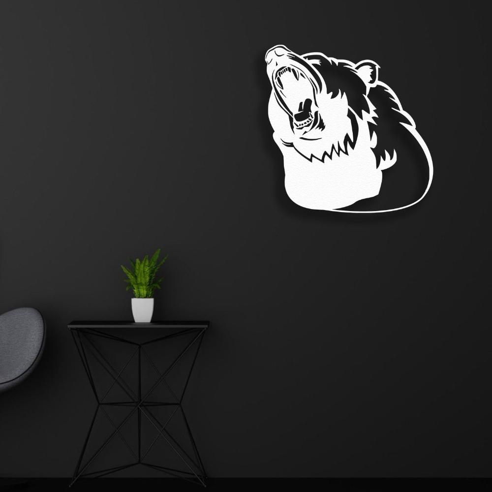 Bear Silhouette Metal Wall Art from VITAHOME DESIGN LLC