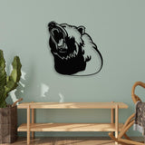Bear Silhouette Metal Wall Art from VITAHOME DESIGN LLC