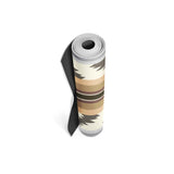 Bear Creek Sand Yoga Mat – 6 mm Extra Thick, Double-Sided Non-Slip, Eco-Friendly PER with Neutral Sand Tone Design | from Yune Yoga