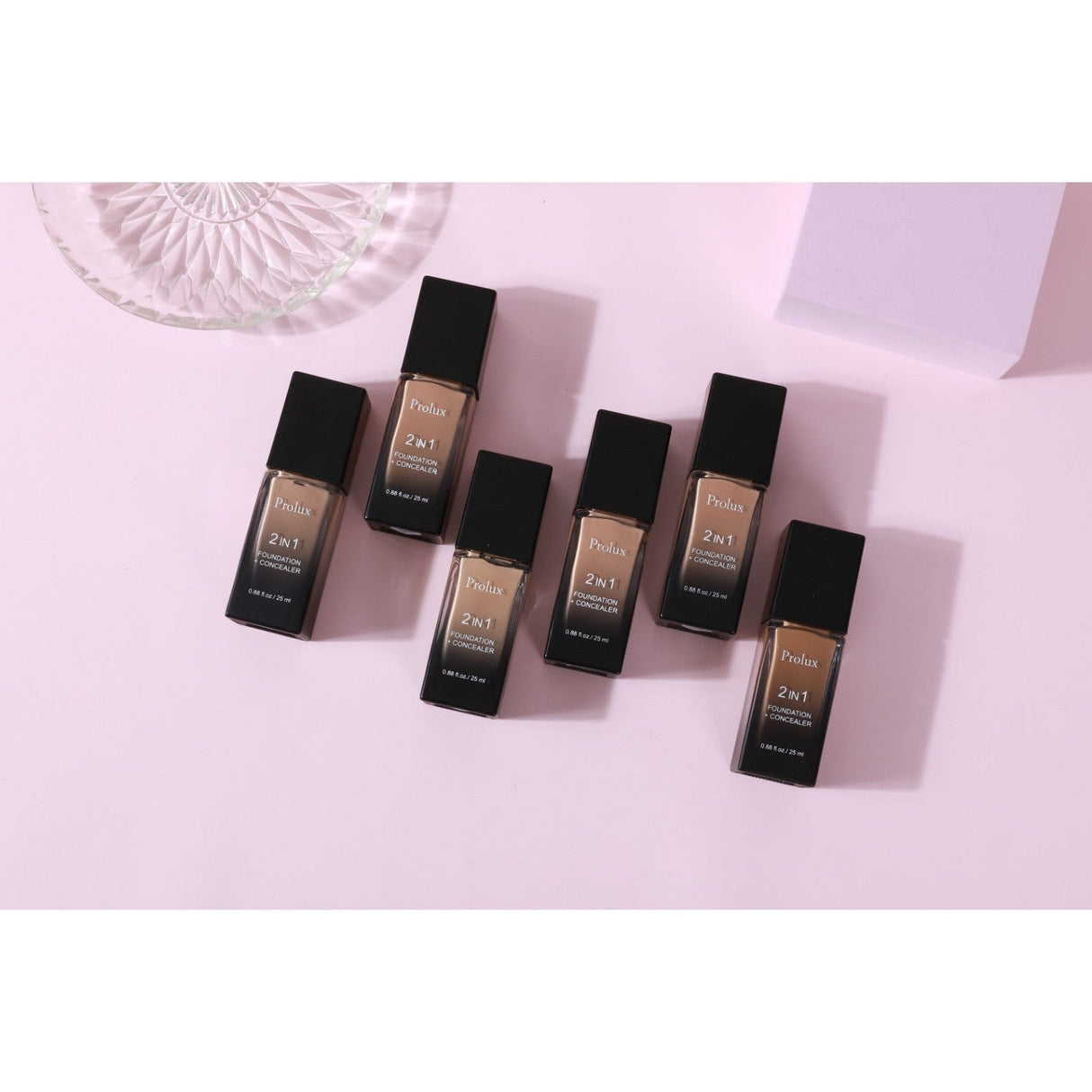 2 in 1 foundation and concealer from Prolux Cosmetics