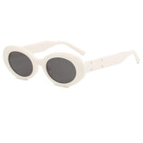 Becky Oval Cat Eye Retro Sunglasses from Pretty Simple
