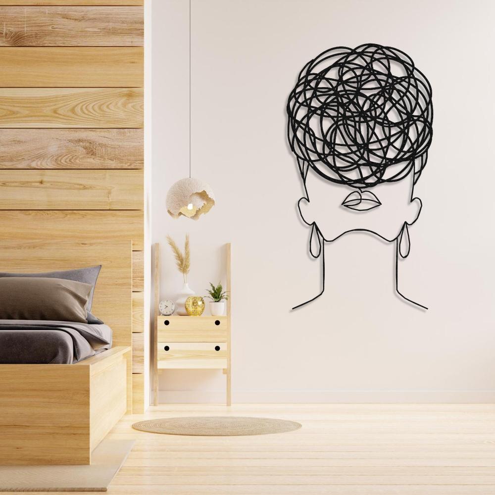 Overthinking Woman Metal Wall Art from VITAHOME DESIGN LLC